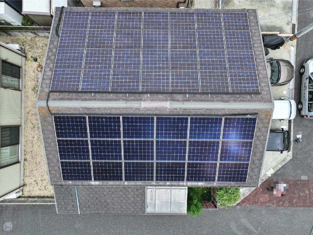 津市の外壁塗装、屋根塗装、防水工事をリペイント匠が施工した写真