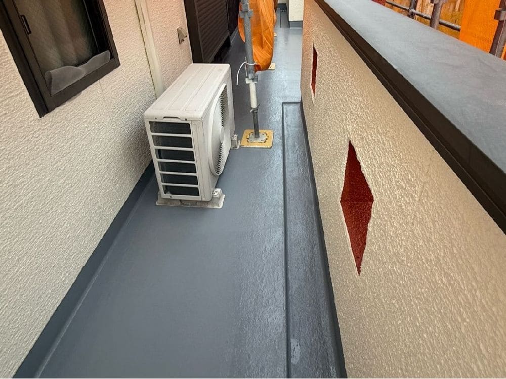 H様(津)防水(施工後) 津市の外壁塗装、防水工事をリペイント匠が施工した写真