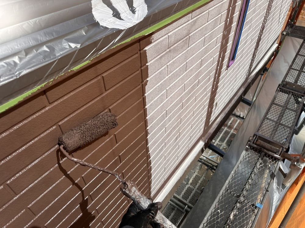 津市の外壁塗装、防水工事をリペイント匠が施工した写真