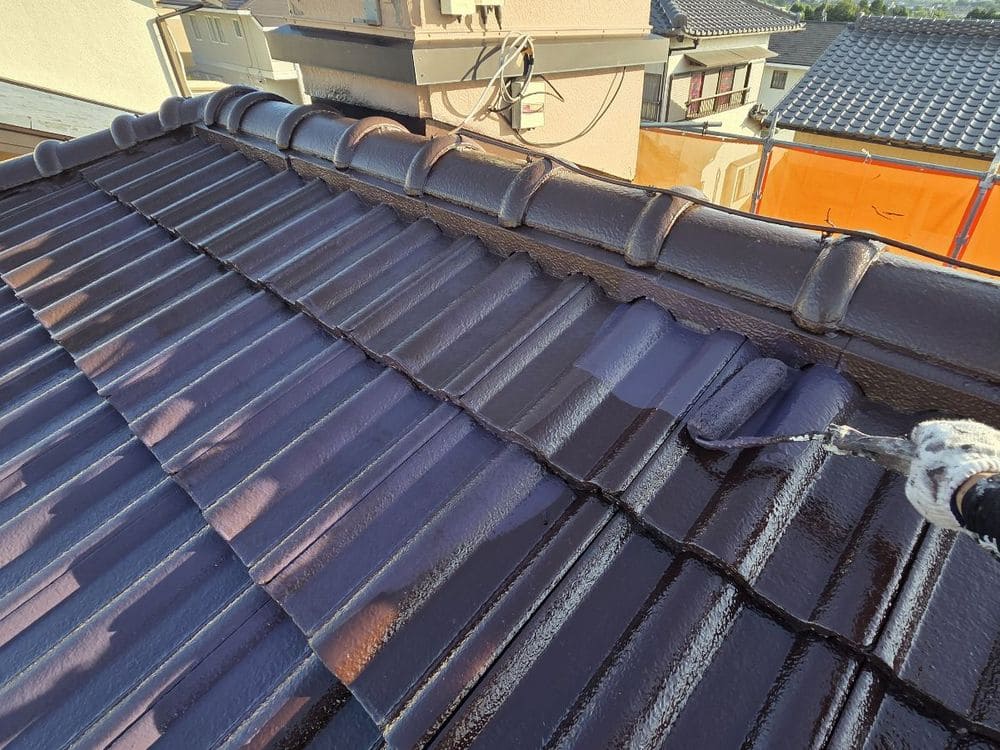 亀山市の外壁塗装、屋根塗装をリペイント匠が施工した写真