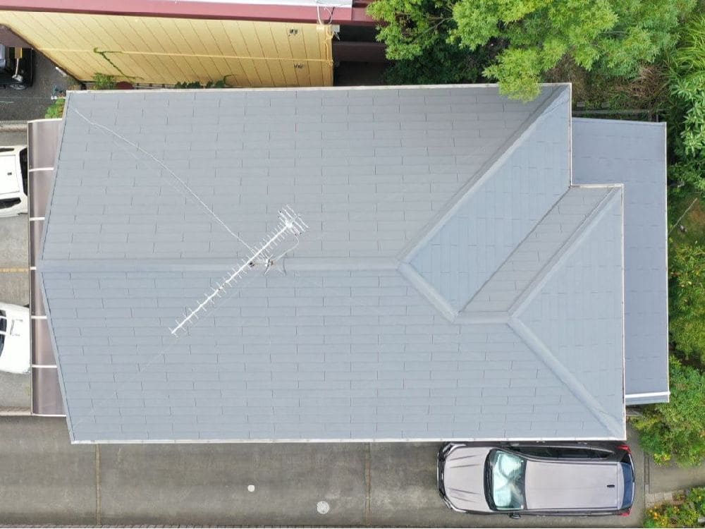 S様(津)施工後_屋根全体 津市の外壁塗装、屋根塗装をリペイント匠が施工した写真