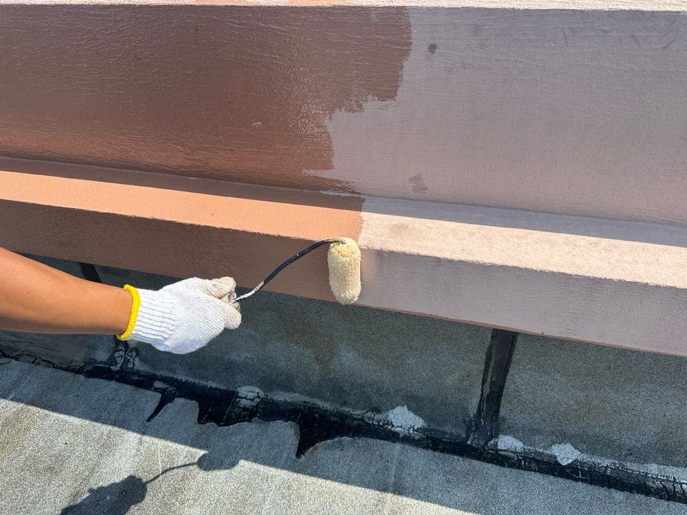 四日市市で防水工事をリペイント匠が施工した写真