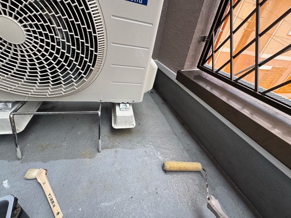 名張市の防水工事をリペイント匠が施工した写真