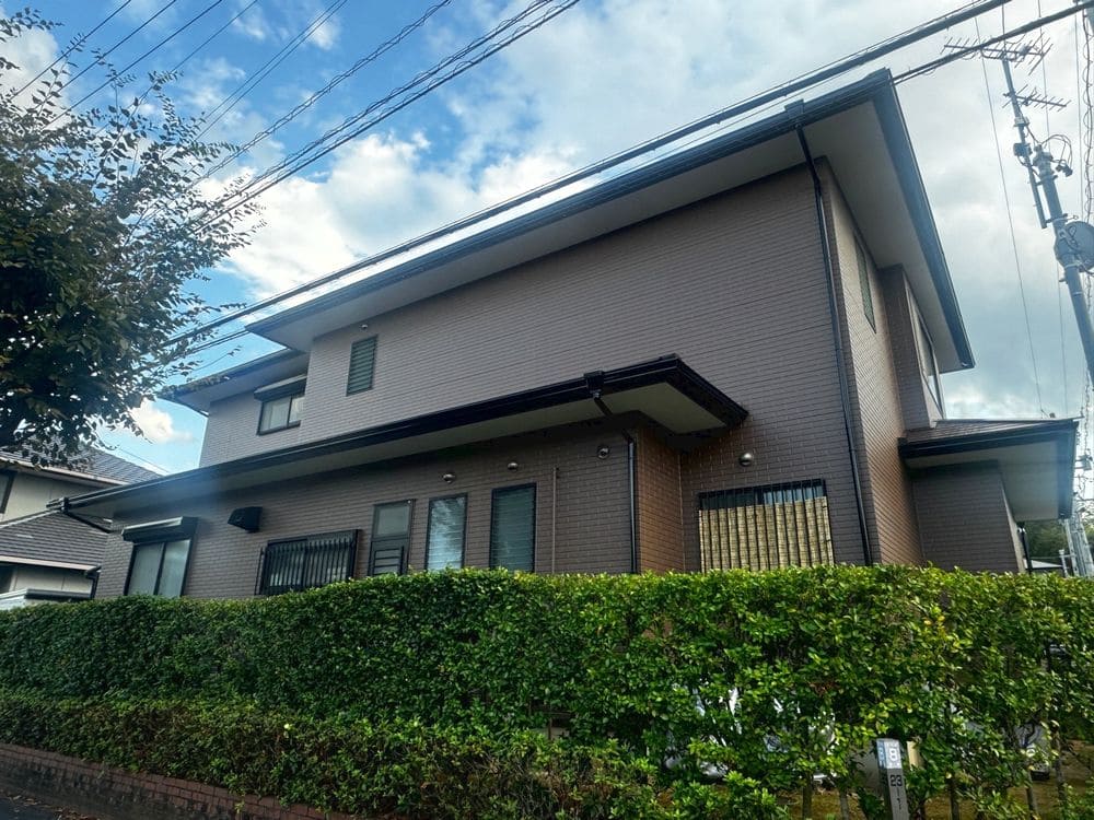 鈴鹿市の外壁塗装、屋根塗装をリペイント匠が施工した写真
