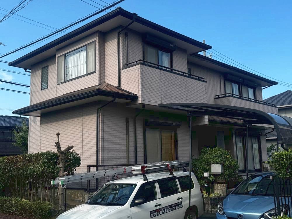 鈴鹿市の外壁塗装、屋根塗装をリペイント匠が施工した写真