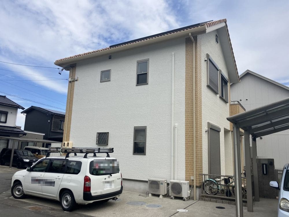 松阪市の外壁塗装をリペイント匠が施工した写真