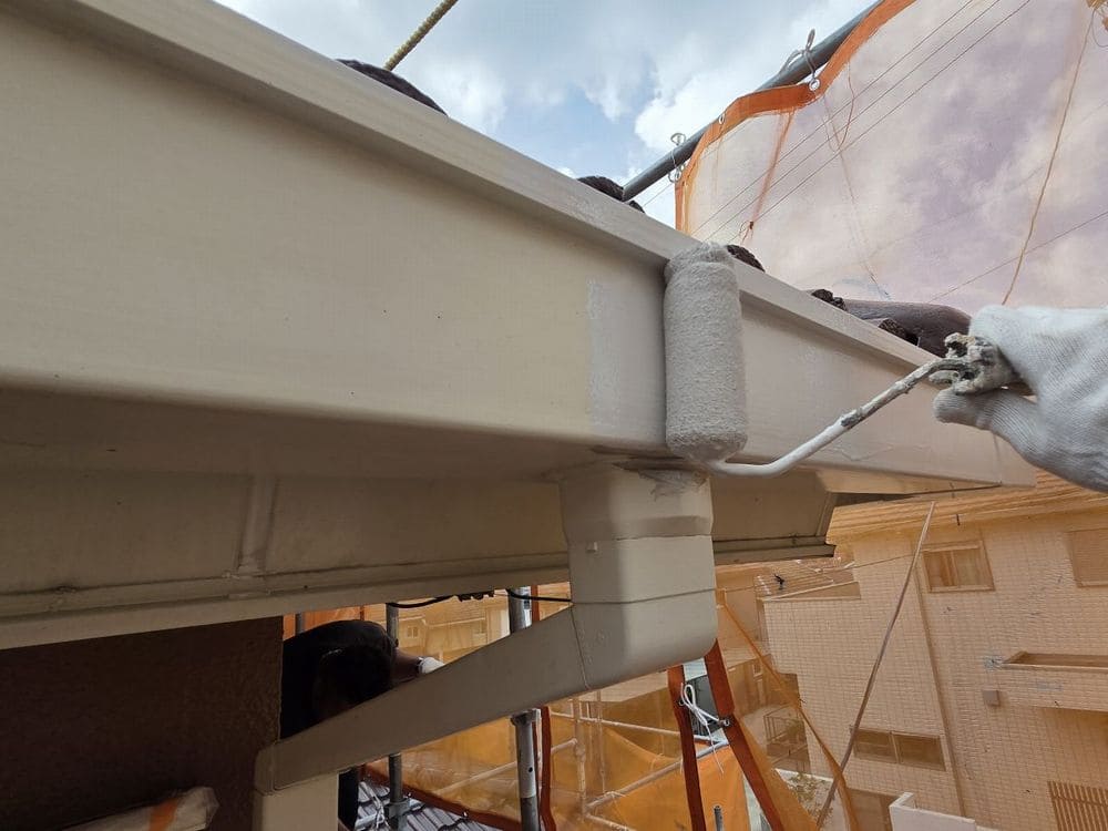 亀山市の外壁塗装、屋根塗装をリペイント匠が施工した写真
