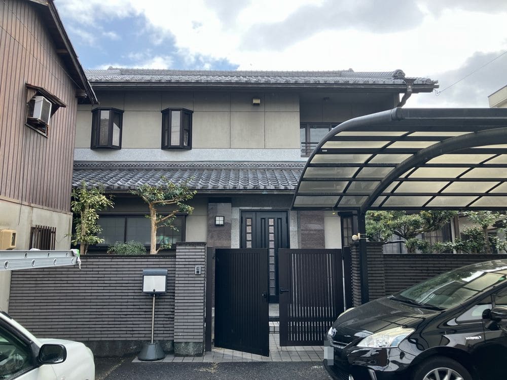 伊賀市の外壁塗装をリペイント匠が施工した写真