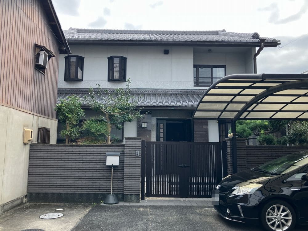 伊賀市の外壁塗装をリペイント匠が施工した写真