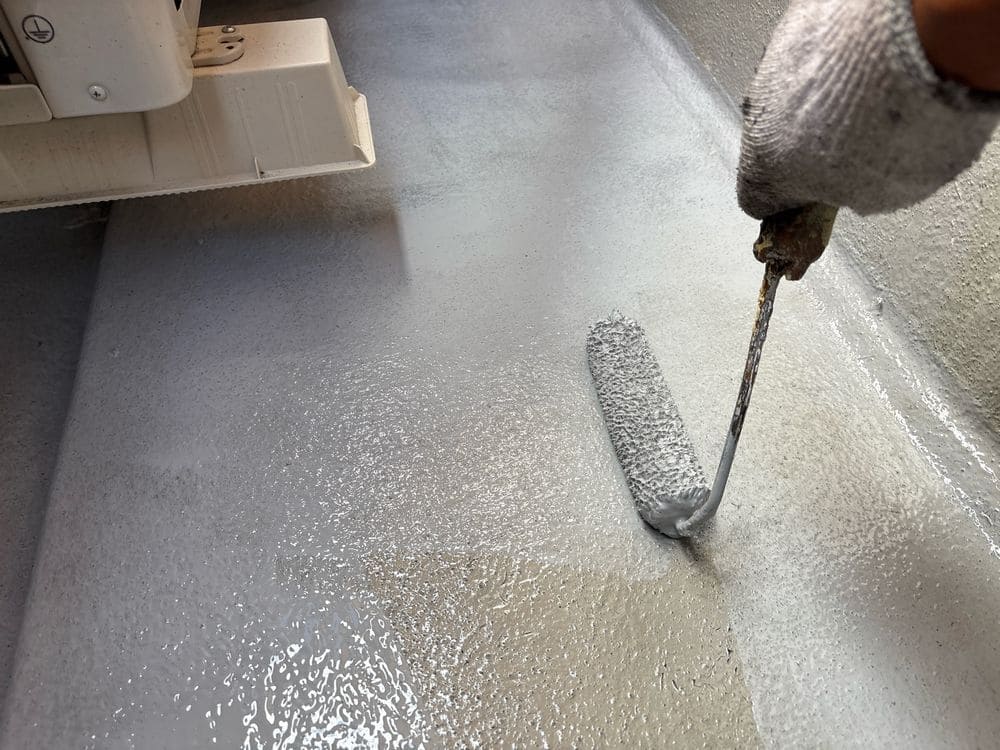 鈴鹿市の防水工事をリペイント匠が施工した写真