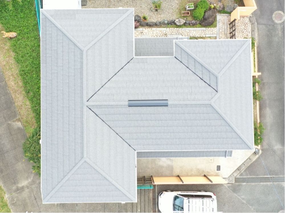 津市の外壁塗装、屋根工事をリペイント匠が施工した写真