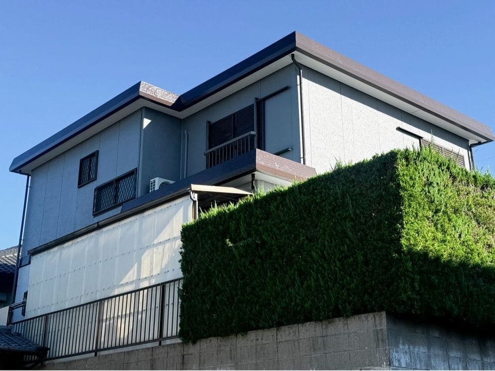 四日市市の外壁塗装、屋根塗装をリペイント匠が施工した写真