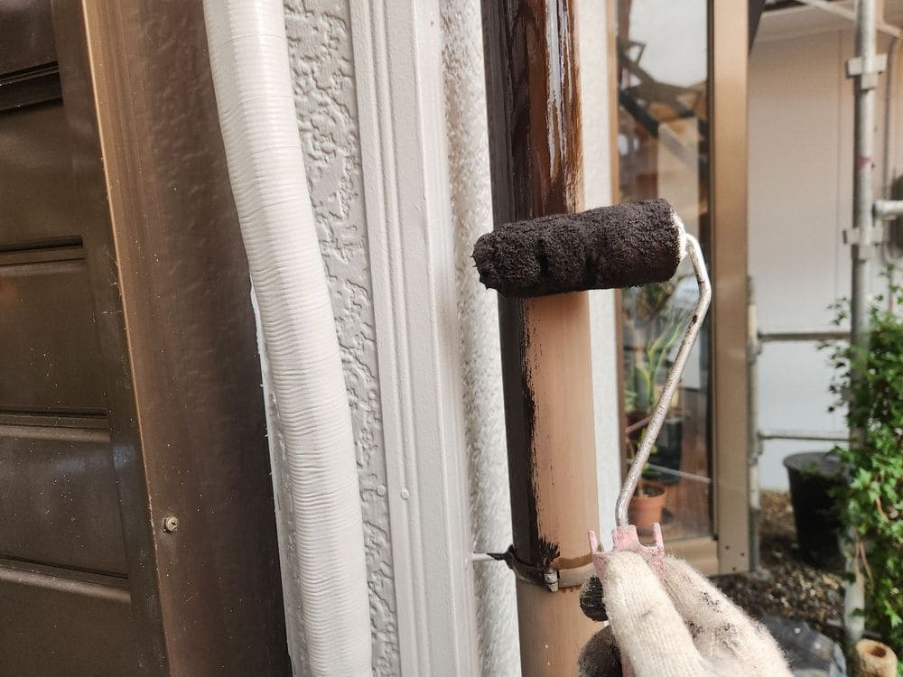 亀山市で外壁・屋根塗装をリペイント匠が施工した写真