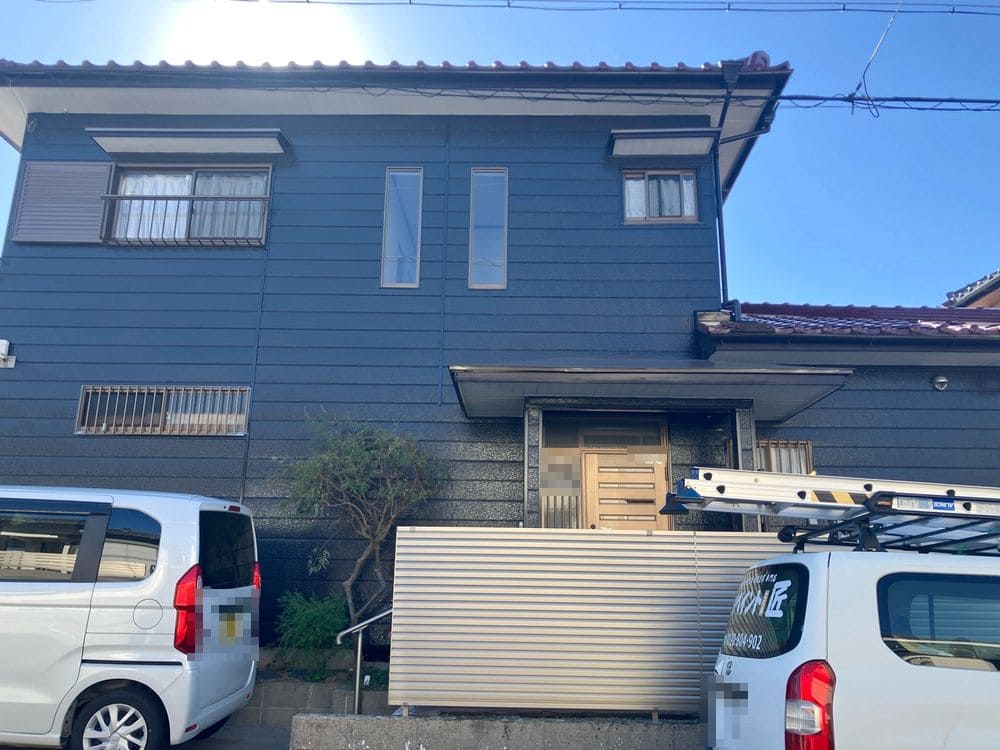 亀山市の外壁塗装をリペイント匠が施工した写真