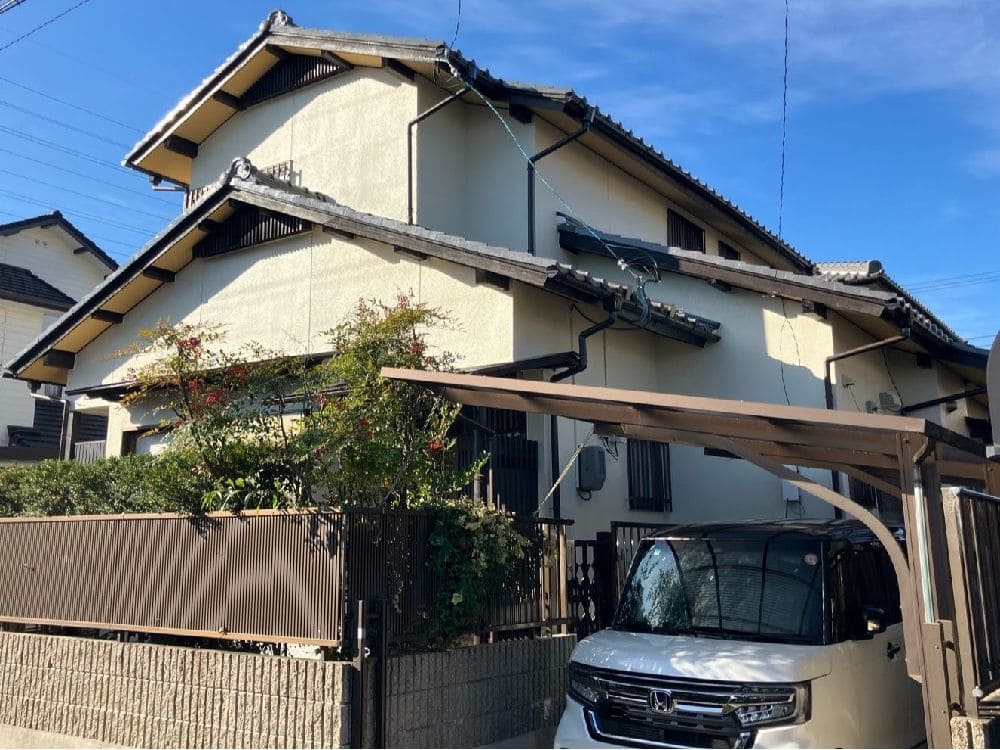 津市で外壁塗装をリペイント匠が施工した写真