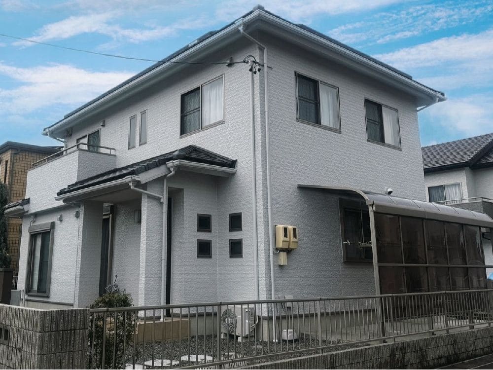 O様(菰野町)施工後_外壁全体 (2) 菰野町の外壁塗装、防水工事をリペイント匠が施工した写真