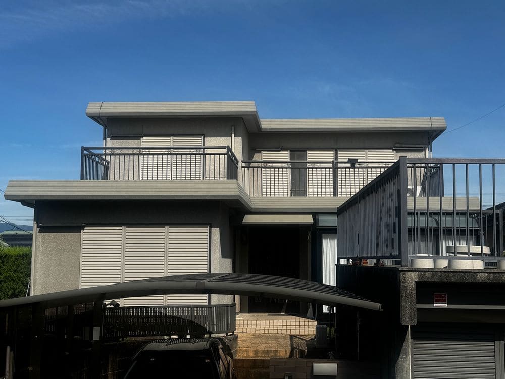 四日市市の外壁塗装、屋根塗装をリペイント匠が施工した写真