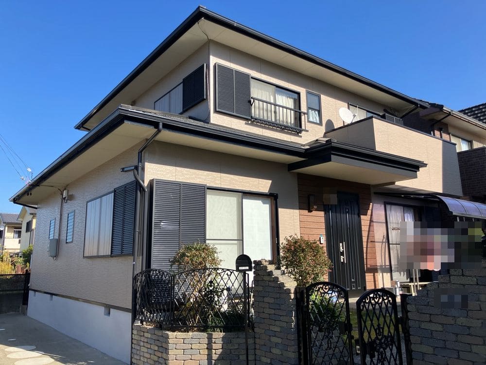 伊勢市の外壁塗装、屋根塗装、屋根塗装をリペイント匠が施工した写
