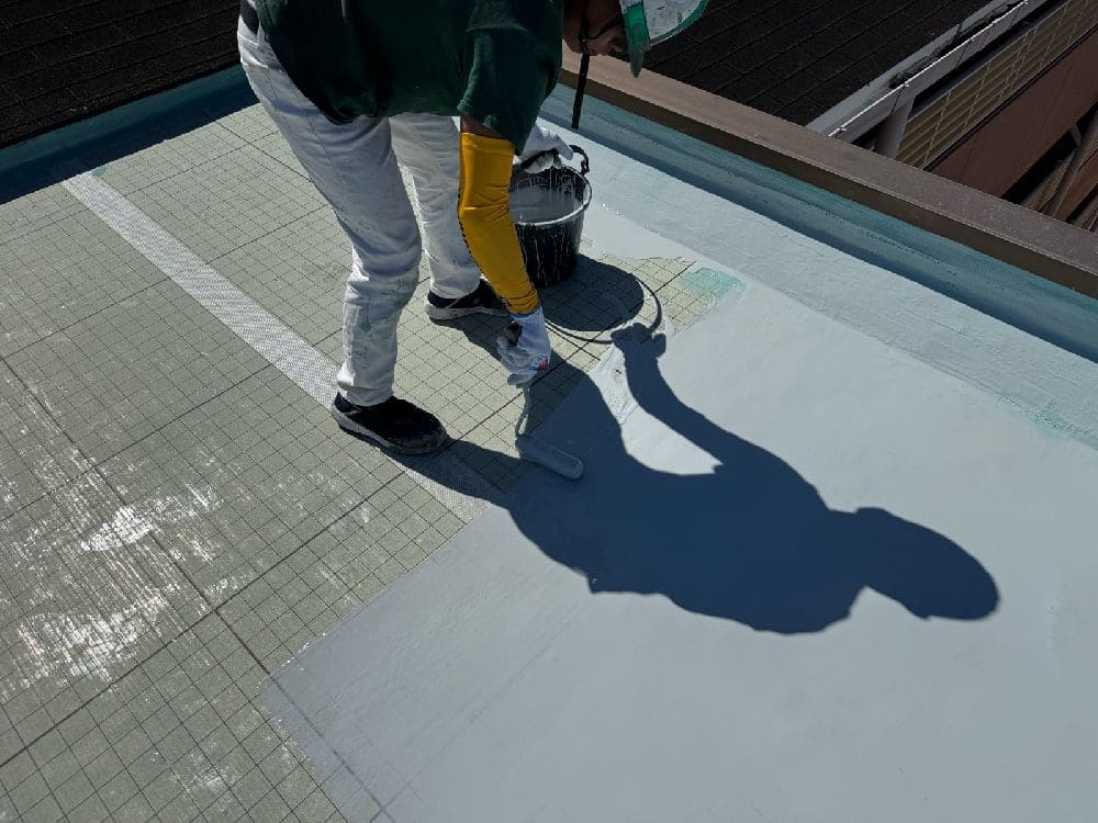 津市で防水工事をリペイント匠が施工した写真