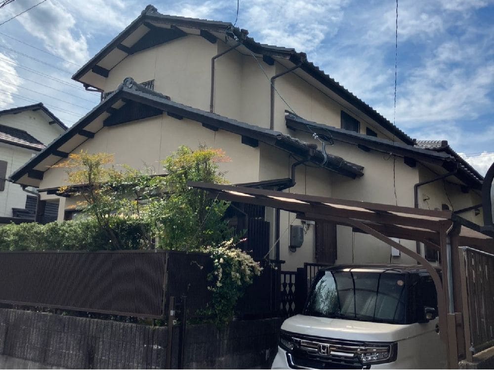 津市で外壁塗装をリペイント匠が施工した写真