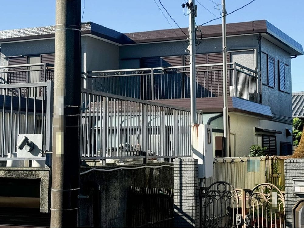 四日市市の外壁塗装、屋根塗装をリペイント匠が施工した写真