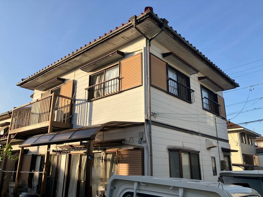 亀山市の外壁塗装をリペイント匠が施工した写真