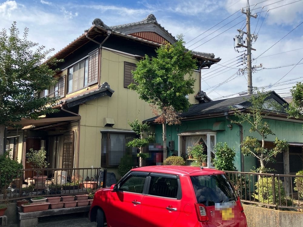 亀山市で外壁・屋根塗装をリペイント匠が施工した写真