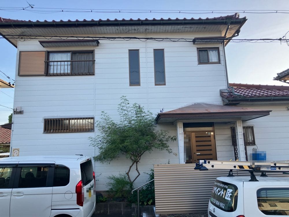 亀山市の外壁塗装をリペイント匠が施工した写真