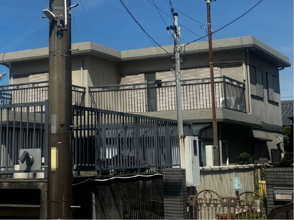 四日市市の外壁塗装、屋根塗装をリペイント匠が施工した写真