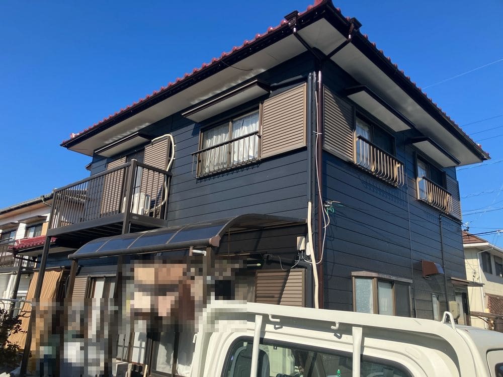 亀山市の外壁塗装をリペイント匠が施工した写真