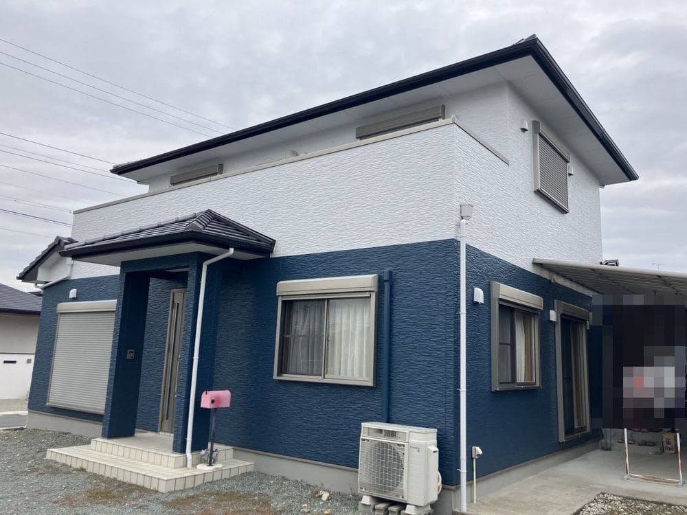 津市の外壁塗装をリペイント匠が施工した写真