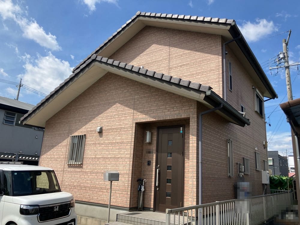 伊勢市の外壁塗装をリペイント匠が施工した写真