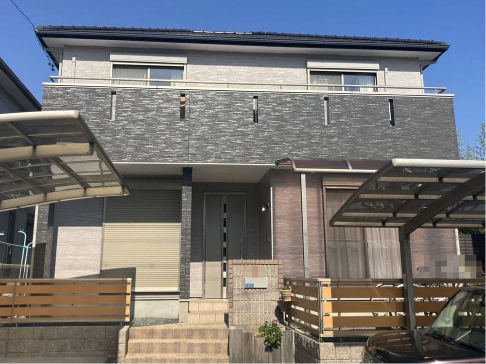津市｜グレー系の高級感ある外壁に一新｜納得のいく価格でプランを選べて安心