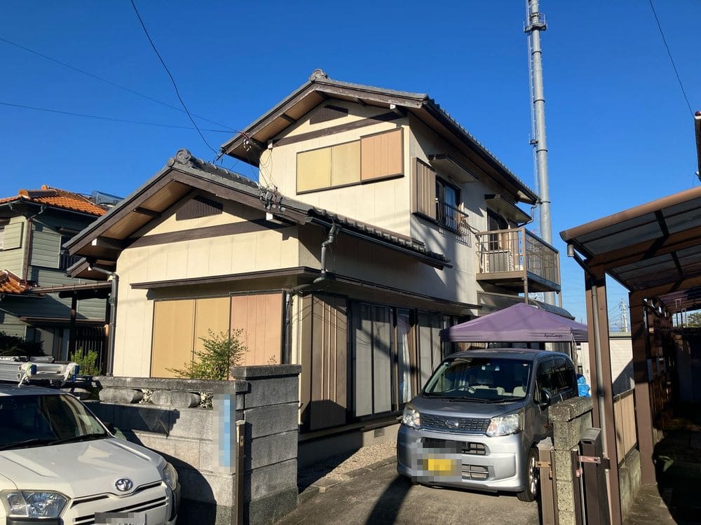 鈴鹿市の外壁塗装をリペイント匠が施工した写真