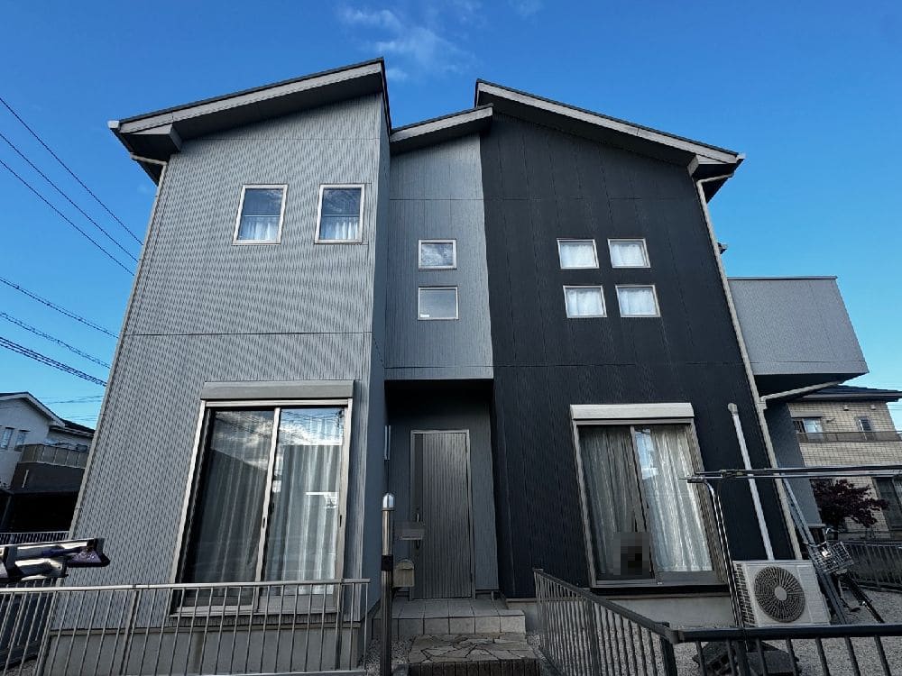 四日市市の外壁塗装、屋根塗装、防水工事をリペイント匠が施工した写真