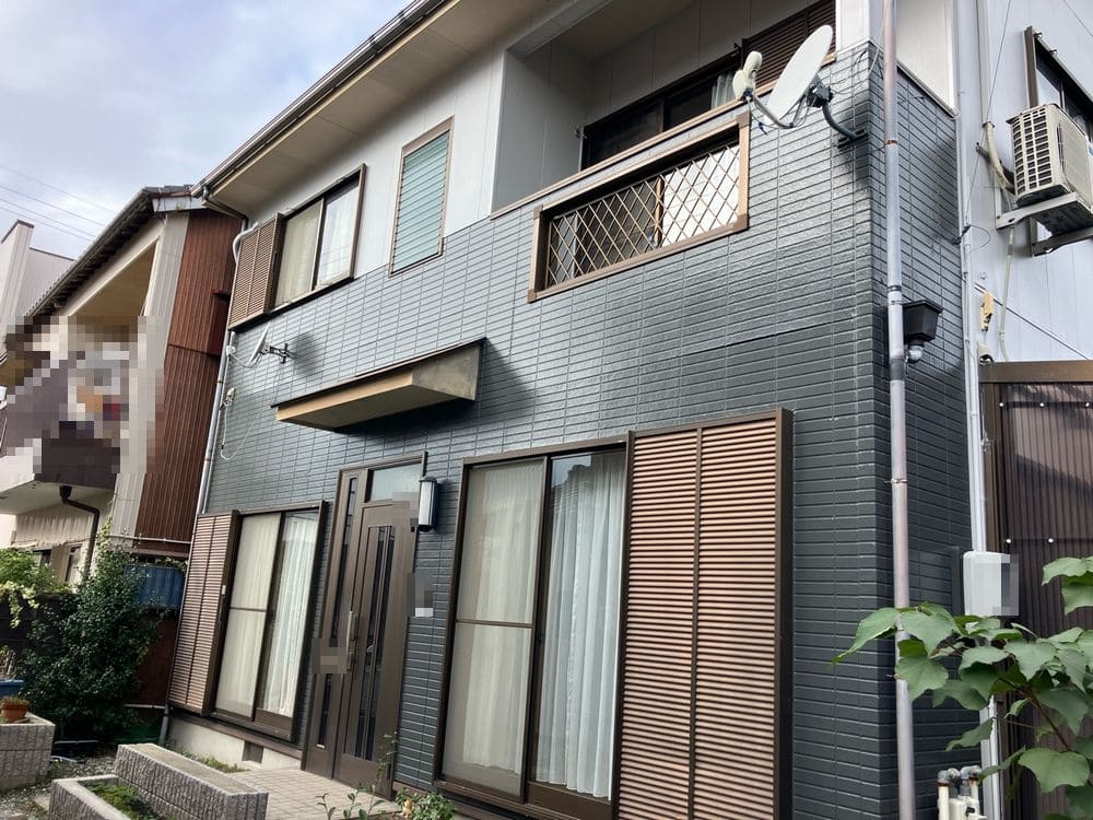 伊勢市の外壁塗装をリペイント匠が施工した写真