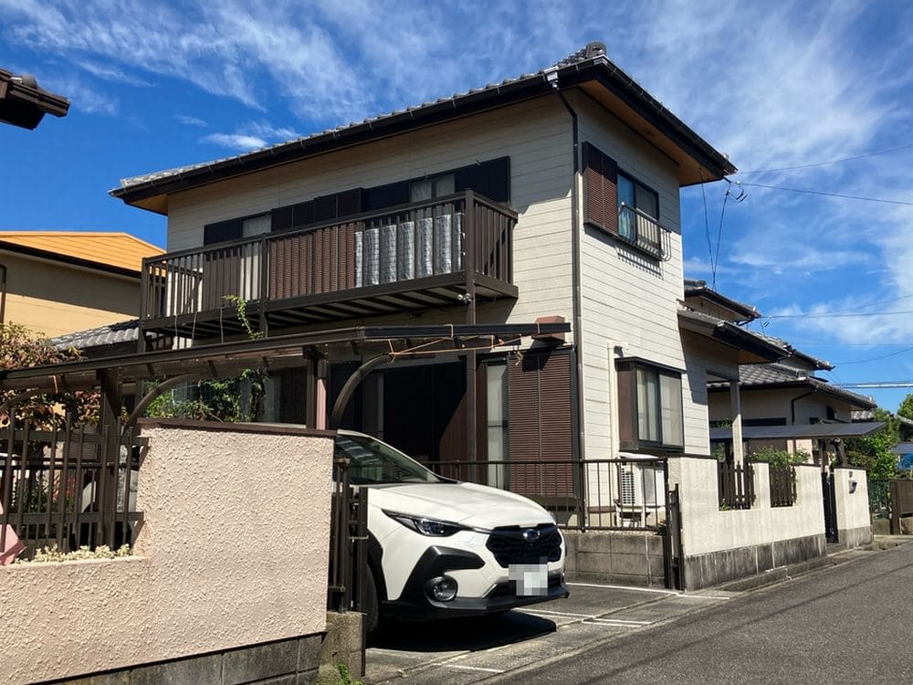 鈴鹿市の外壁塗装をリペイント匠が施工した写真