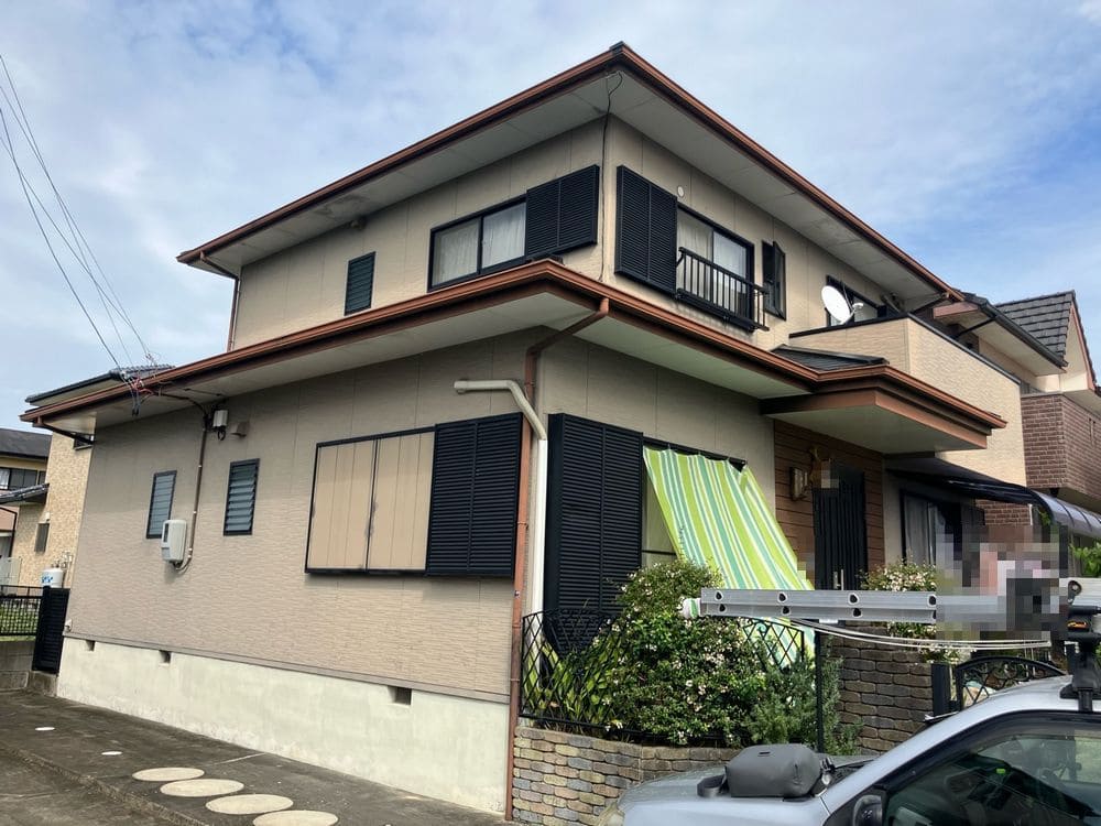 伊勢市の外壁・屋根塗装をリペイント匠が施工した写真