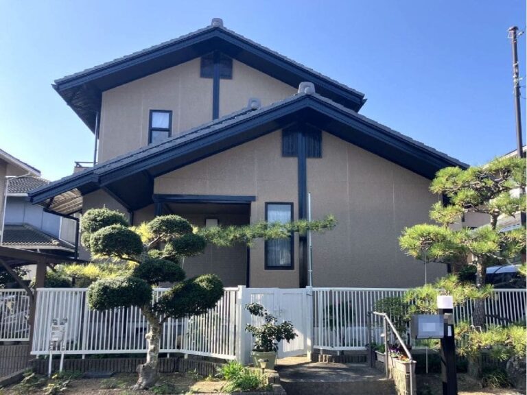 津市で外壁塗装をリペイント匠が施工した写真