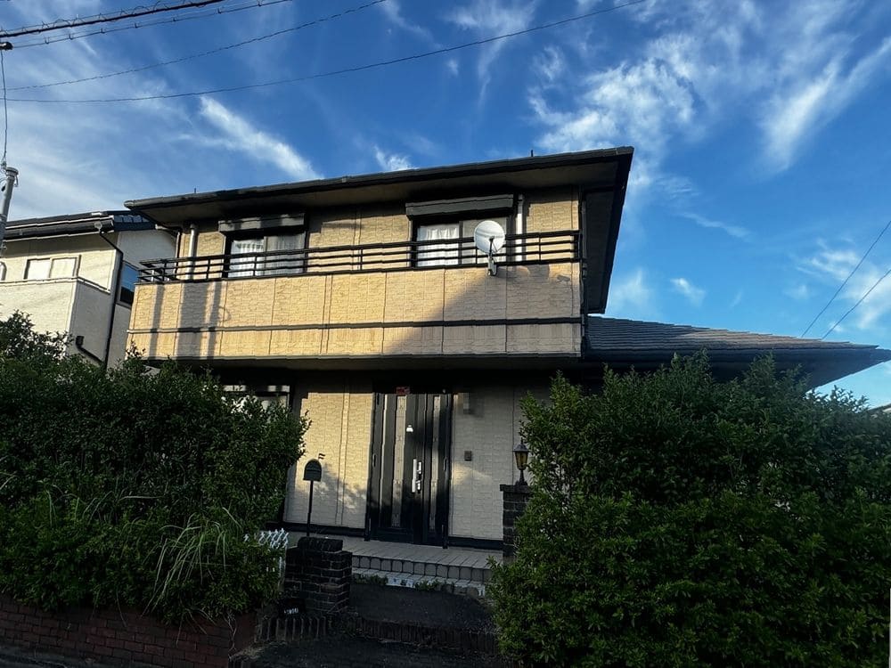 鈴鹿市の外壁塗装、屋根塗装をリペイント匠が施工した写真