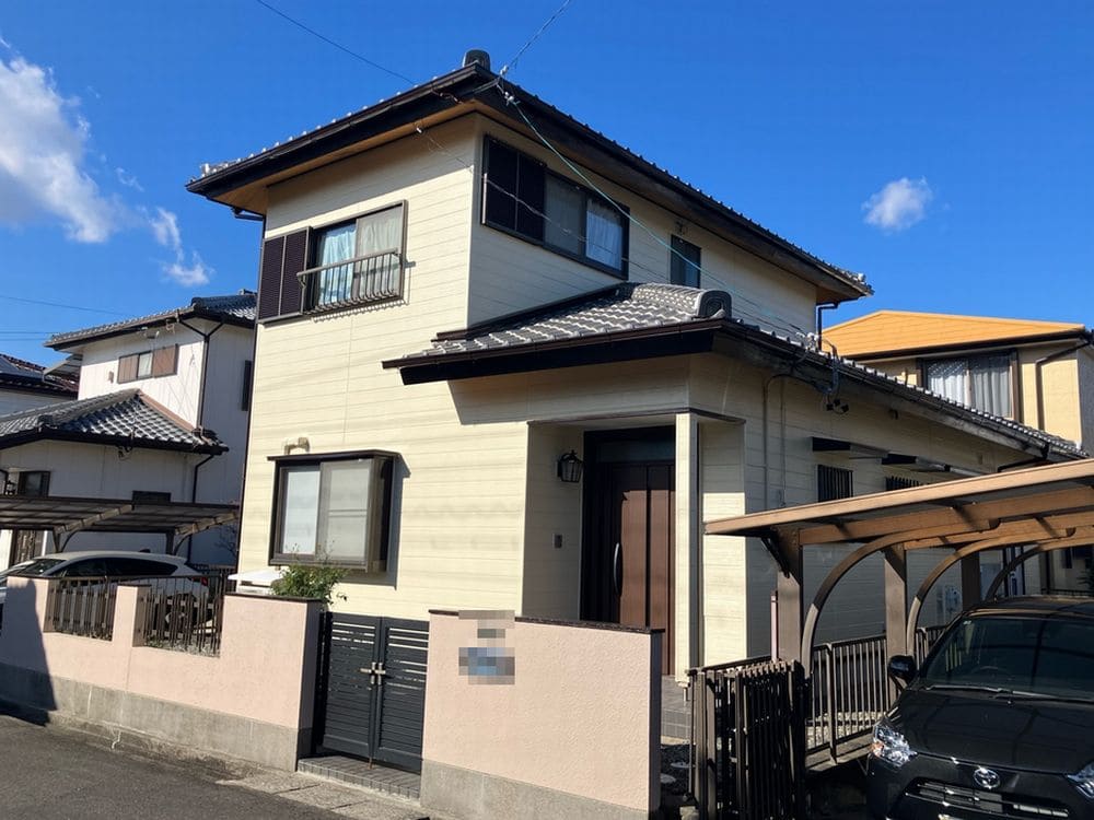 鈴鹿市の外壁塗装をリペイント匠が施工した写真