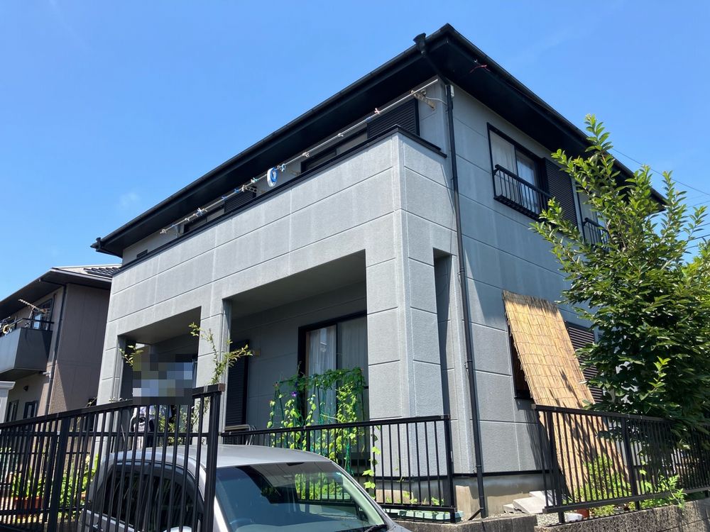 伊勢市の外壁塗装、屋根塗装をリペイント匠が施工した写真