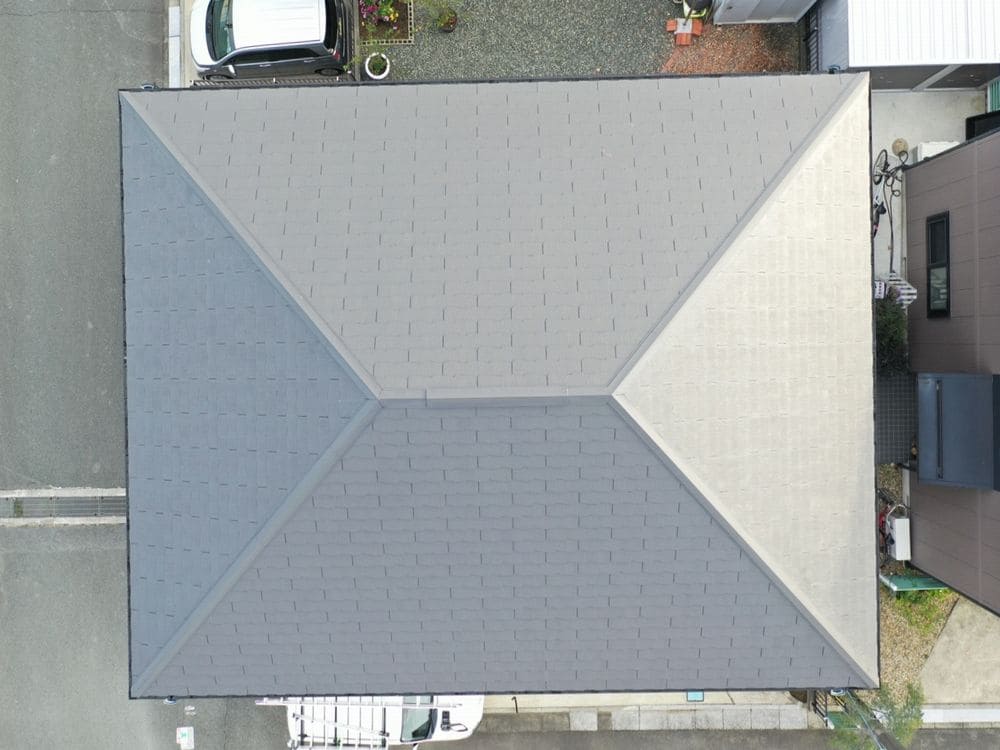 伊勢市の外壁塗装、屋根塗装をリペイント匠が施工した写真