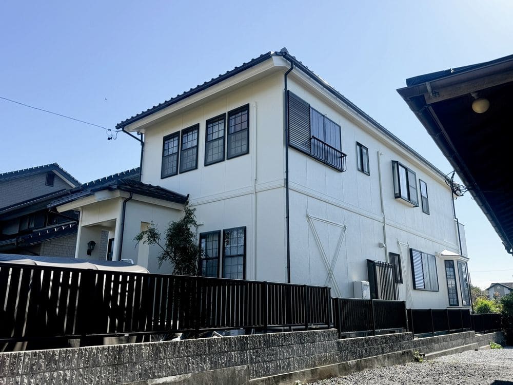 いなべ市の外壁塗装、防水工事をリペイント匠が施工した写真