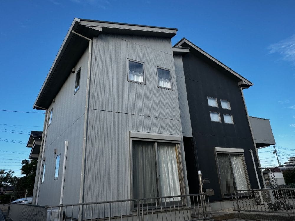四日市市の外壁塗装、屋根塗装、防水工事をリペイント匠が施工した写真
