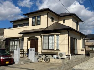 鈴鹿市の外壁塗装をリペイント匠が施工した写真