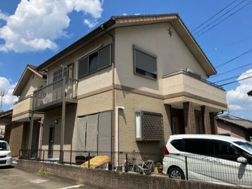 松阪市の外壁塗装をリペイント匠が施工した写真