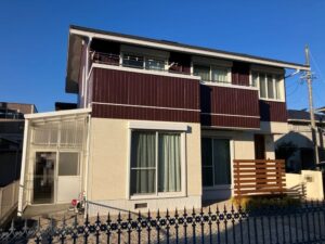 伊勢市の外壁塗装をリペイント匠が施工した写真