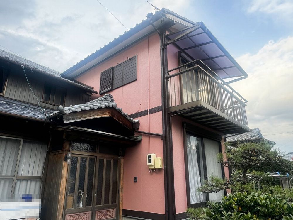 四日市市の外壁塗装をリペイント匠が施工した写真