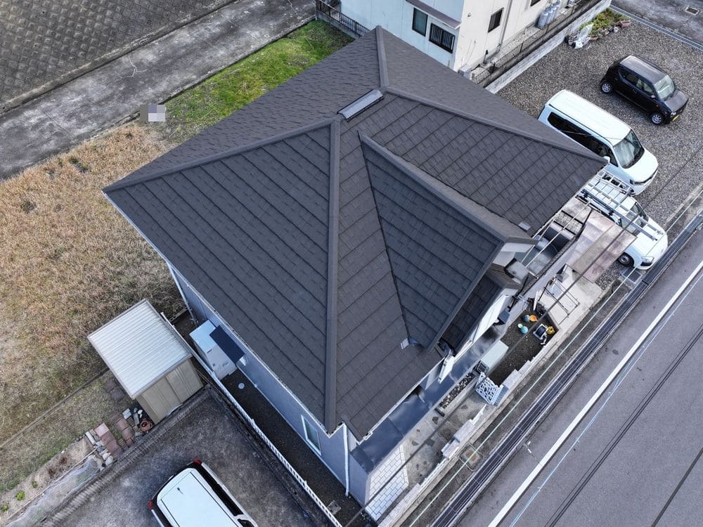 伊賀市の屋根工事をリペイント匠が施工した写真